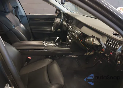 2011 BMW 750Li xDrive из США, поврежденный, VIN WBAKC8C56BC433083